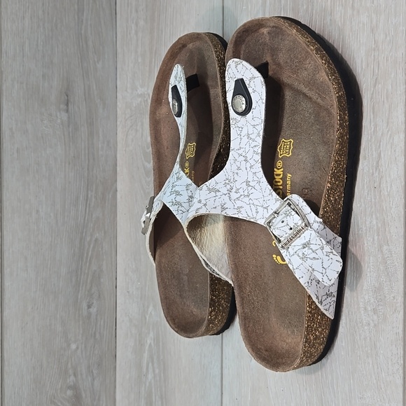 Birkenstock Women Gizeh Thong Sandals Slide Shoes Sz 38/7 Narrow - Picture 2 of 13